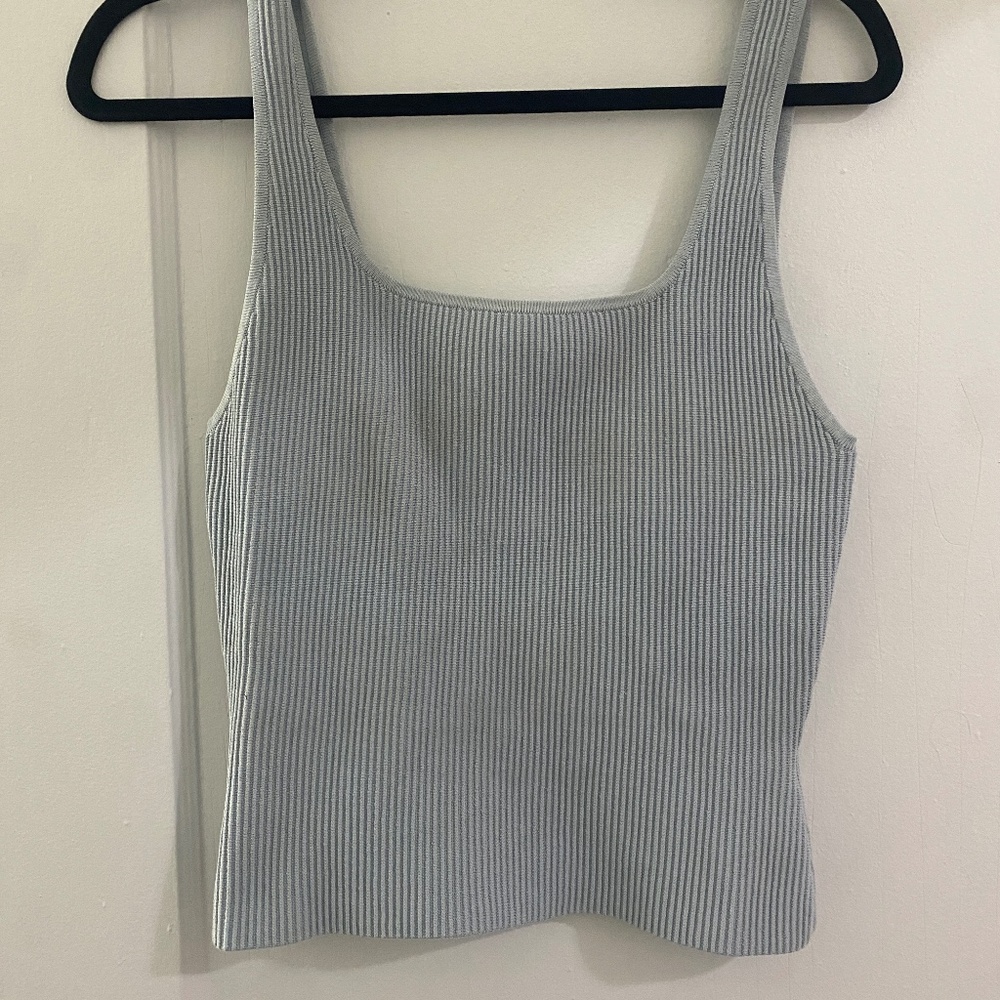 Light Blue Babaton Aritzia Contour Tank Top